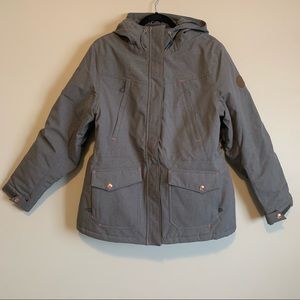 NWOT powder room grey winter jacket